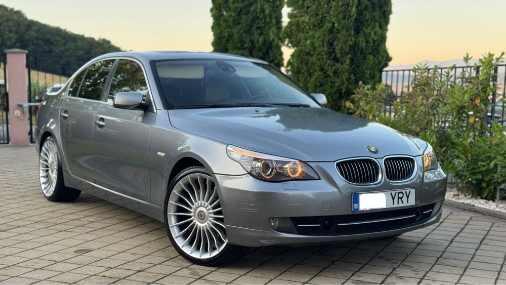 Bmw Seria 5 E60 530XD 2008 Joystick/Distronic/Night vision/Ventilatie/Sistem audio individual