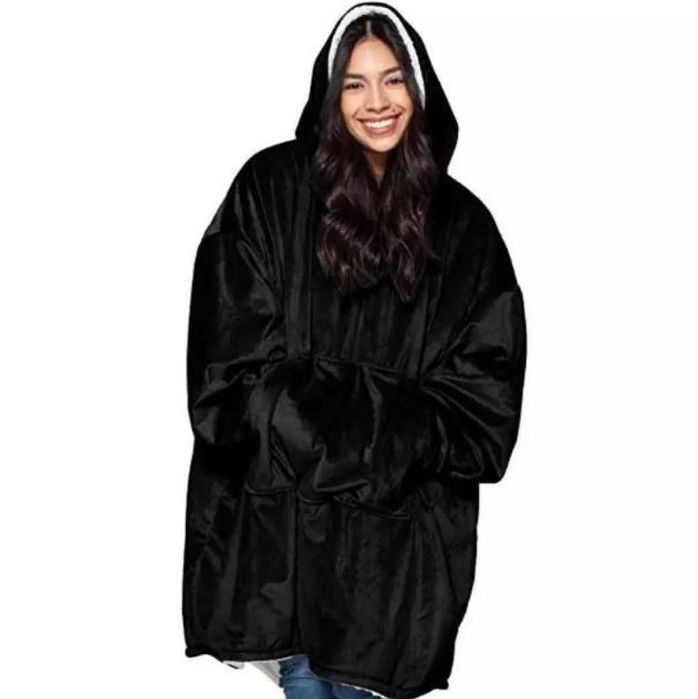 Универсален ежедневен халат / Одеяло с ръкави