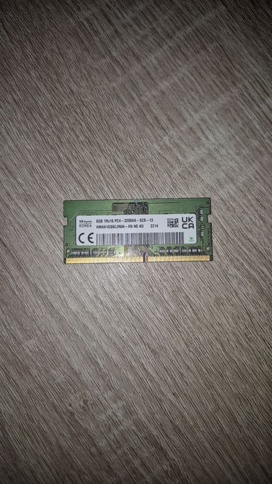 8 GB DDR4 3200 Mhz  Hynix