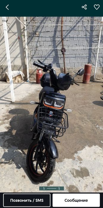 Skuter elektronni 55 km skorstiham yurib berishiham