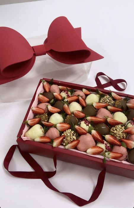 Клубника в шоколаде Астана подарки