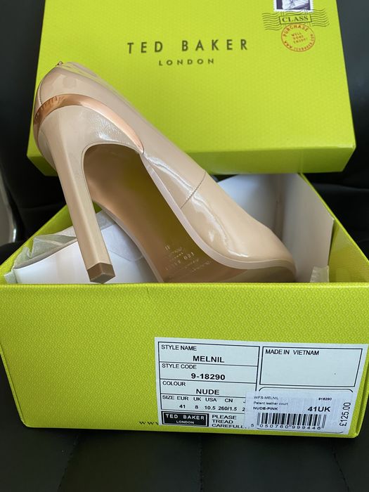 Ted Baker Melnil-обувки висок ток 41