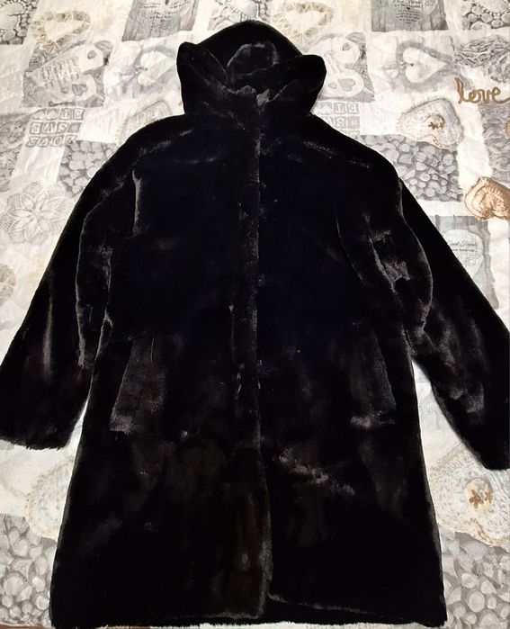 Дамско палто от мек плат