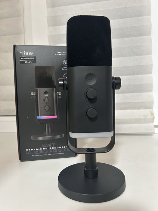 Микрофон Fifine AM8 черный