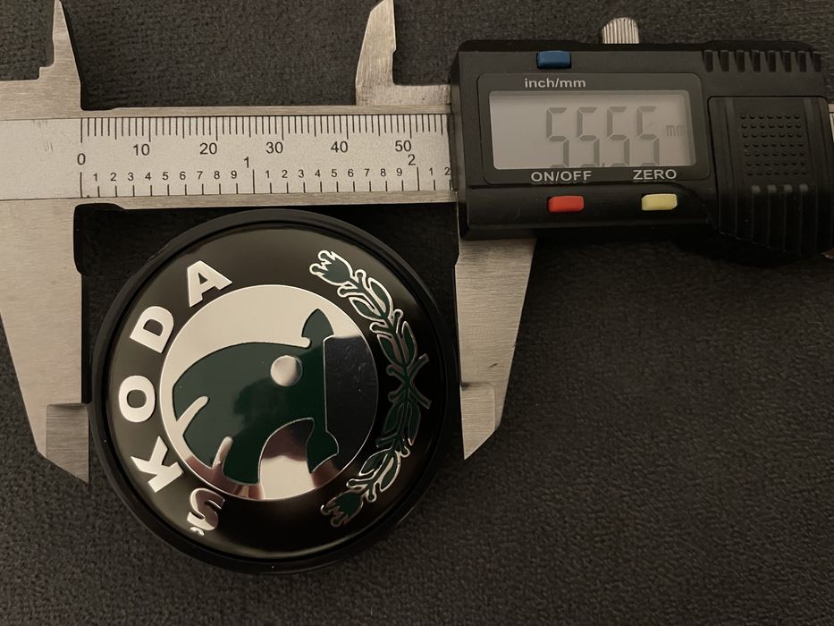 Set capace capac janta aliaj Skoda Verde 55,5 mm Octavia Fabia Rapid