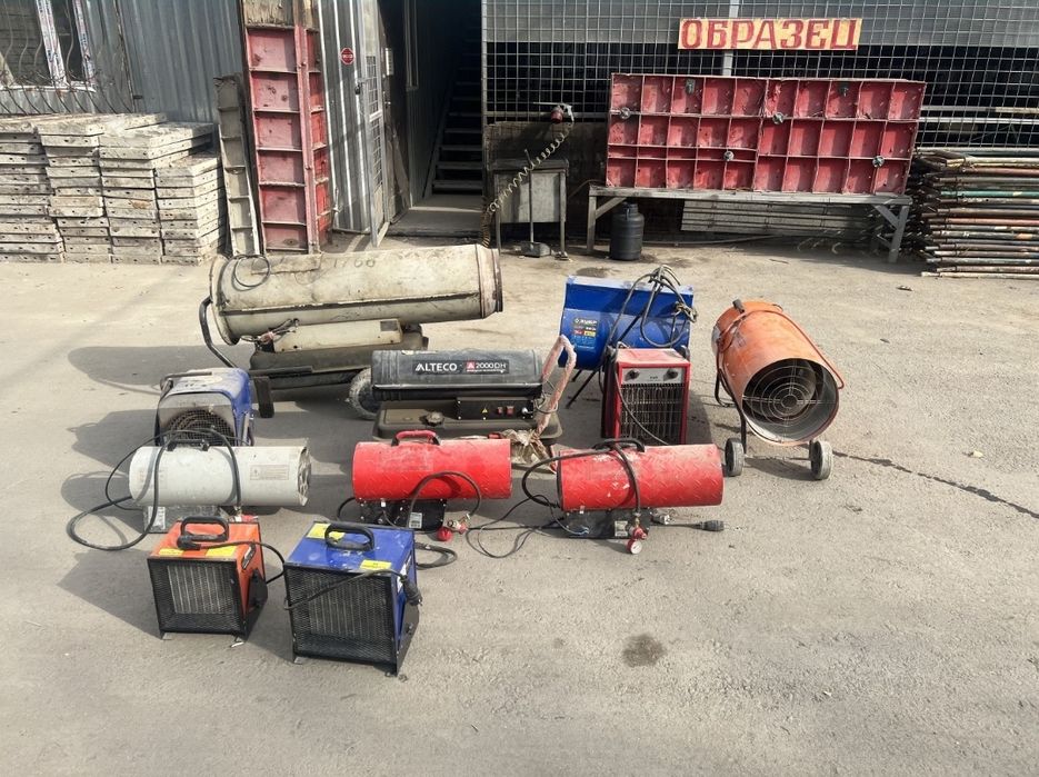 Прокат пушка газовая электрическая аренда инструментов тепловая дизель