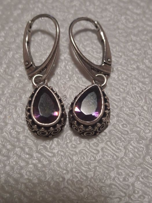 Лот сребро пръстен и обеци