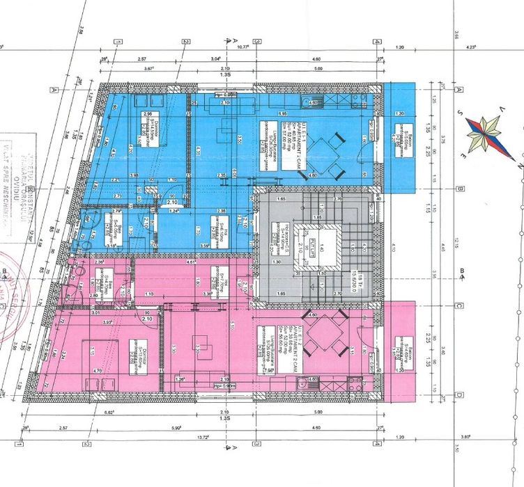 Vânzare apartament 2 camere bloc nou Ovidiu