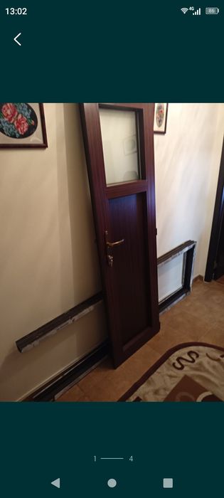 Ușa termopan interior