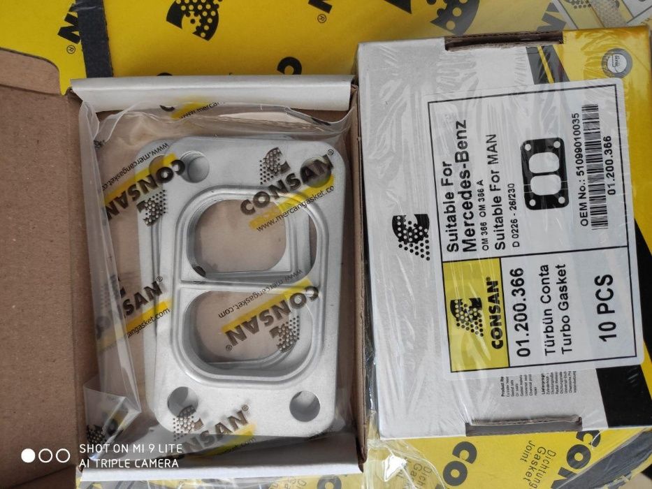 Прокладка турбокомпрессора MAN D0836