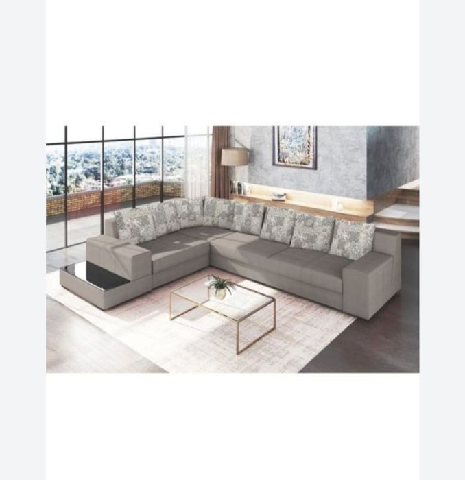 Colțar living fix 330x269x76 nou sigilat