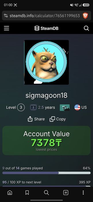 Продаю аккаунт Steam + бонус в придачу