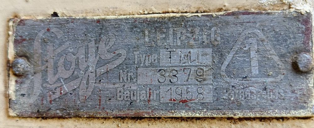 Рядък Кош за мотоциклет Stoye TML 1958