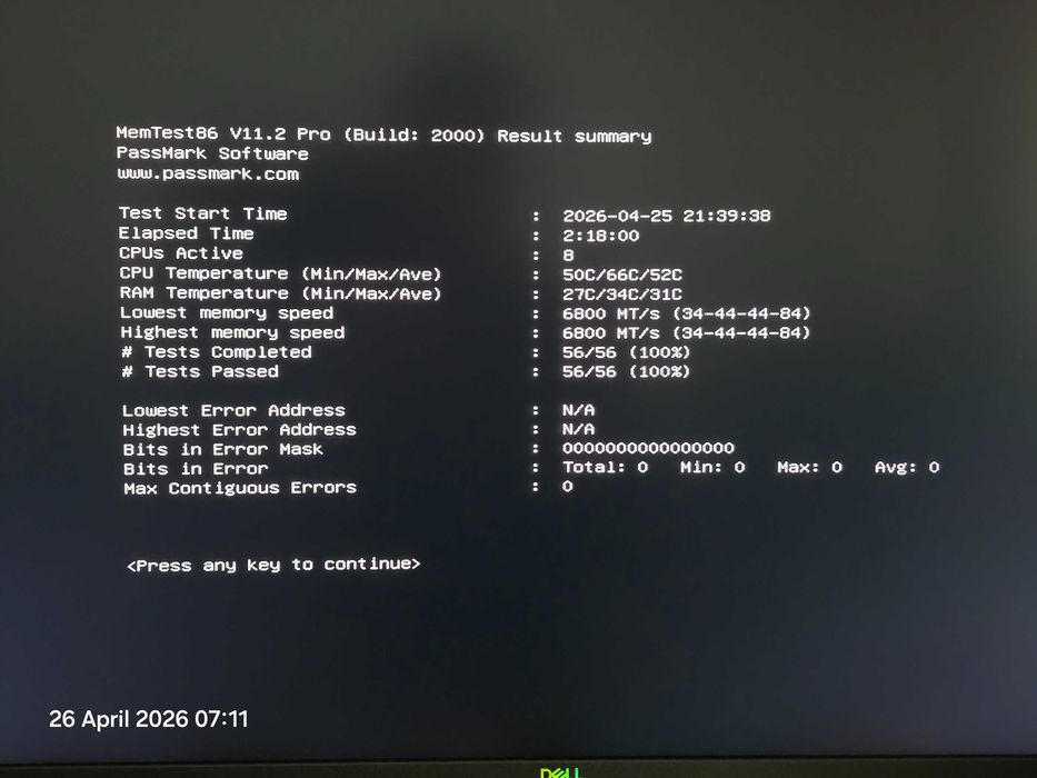 Patriot VENOM 32GB DDR5, 6800Mhz, CL34