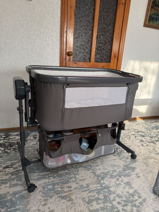 Электронная манеж кроватка