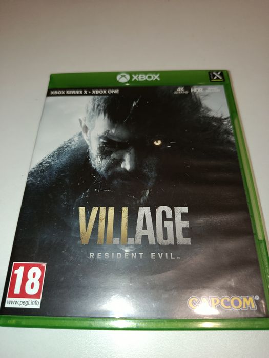 RESIDENT EVIL VILLAGE xbox joc cu zombie