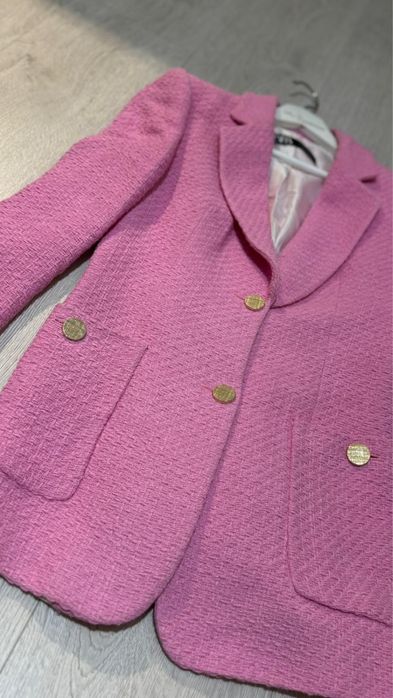 Sacou Zara din tweed