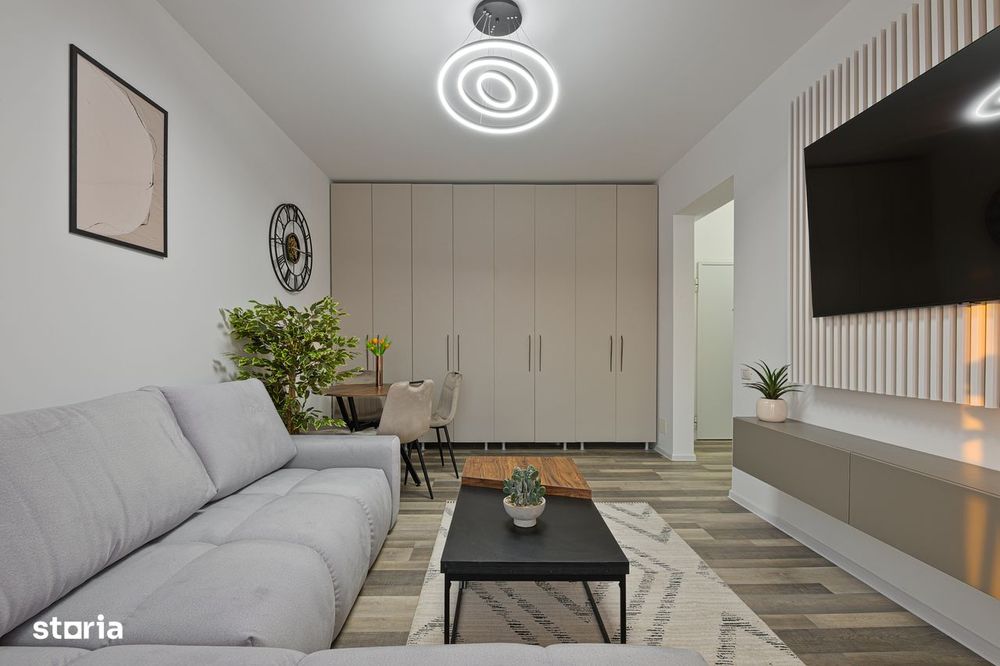 Prima utilizare ! Apartament 2 camere in bloc nou, 64 mp | Mobilat
