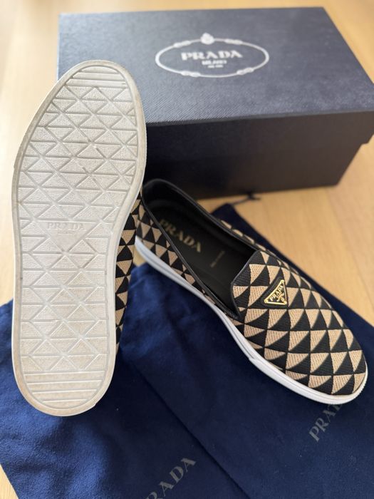 Оригинални мъжки мокасини PRADA