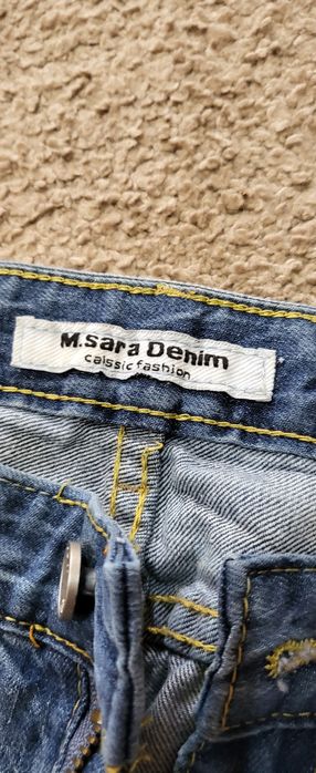 Дамски дънки m sara с висока талия