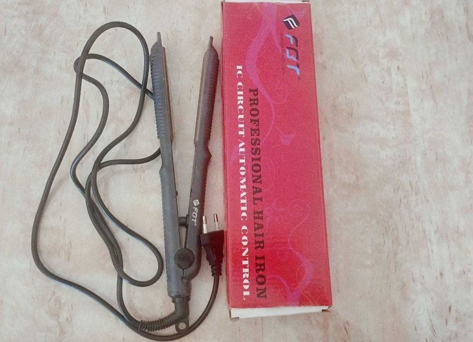 УТЮЖОК ПРОФЕССИОНАЛЬНЫЙ FBT МОДЕЛЬ. Стайлер плойка гофре для волос