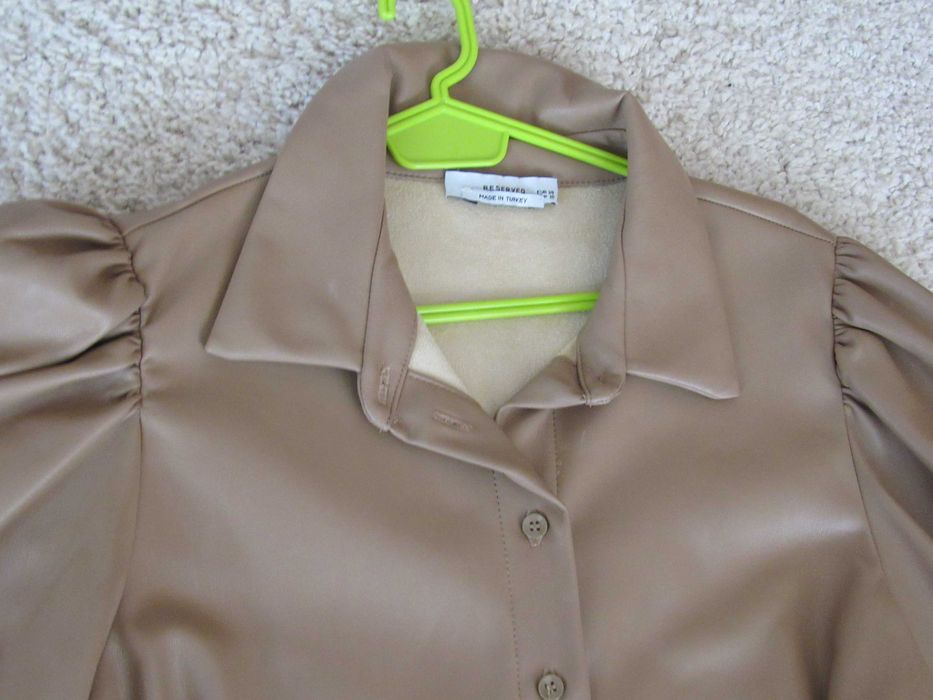 Дамска кожена туника Reserved размер 38, нова