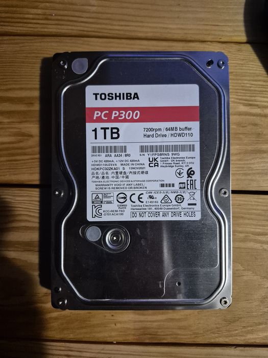 Жёсткие диски на 1Tb