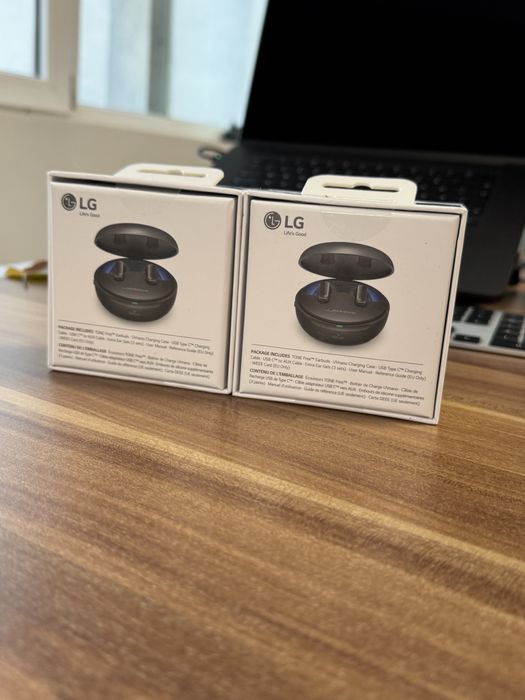 LG Tone free DFP9 / Originale / Black / Noi - Sigilate |