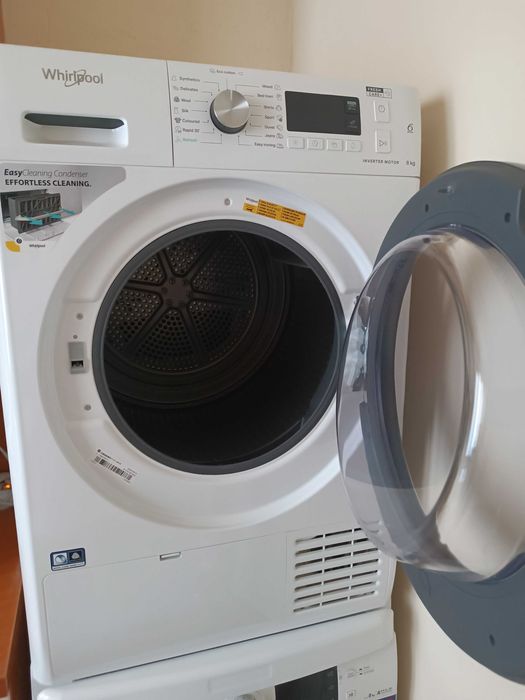 Сушилня WHIRLPOOL с термопомпа – 8 кг – в гаранция