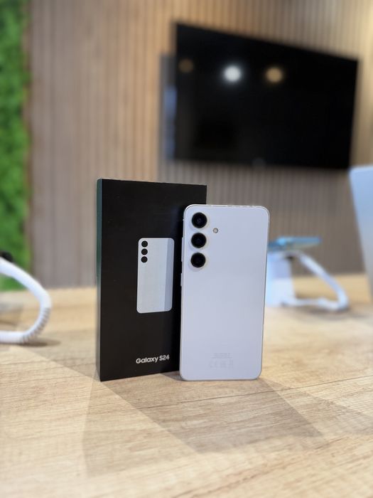 **ATS GSM**Samsung Galaxy S24 128Gb Marble/Baterie99%/Fact+Gar 12 luni