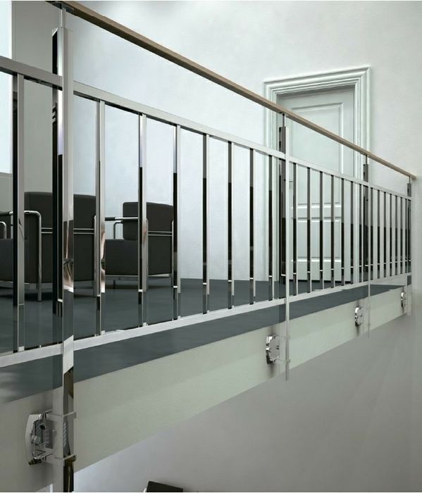 balustrada de inox