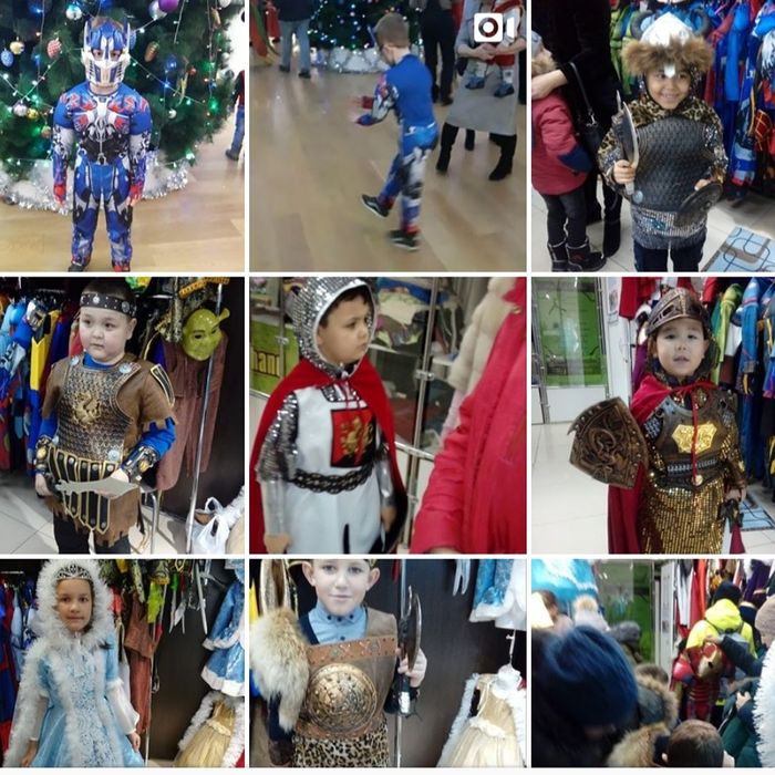 Прокат и продажа костюмов