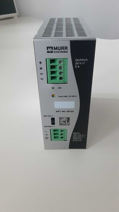 Sursă de tensiune 24V DC, 5A (120W) - Murrelektronik ECO-RAIL-2