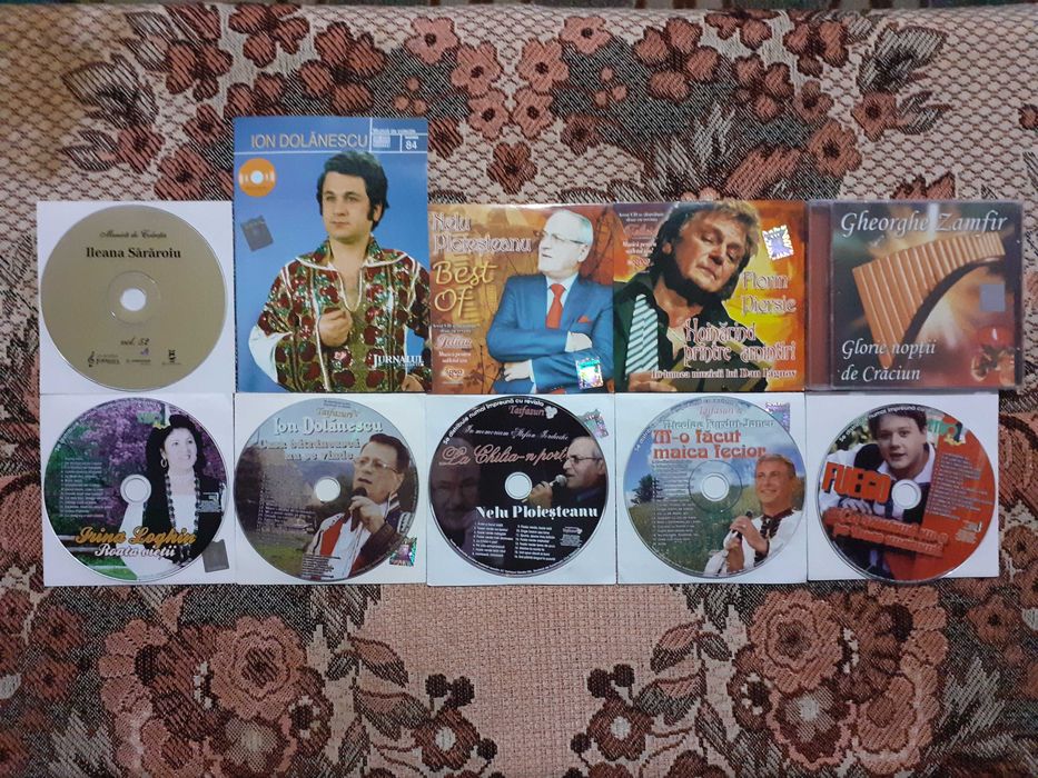 CD-uri originale cu muzică pop, folk, ambientală, simfonică & populară