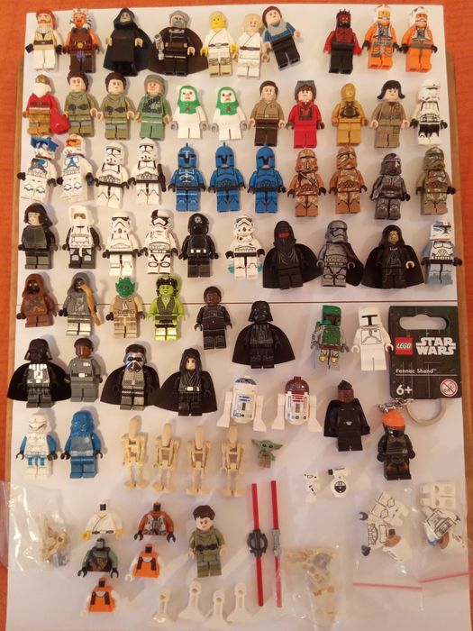 Minifigurine Lego Star Wars diverse generatii si factiuni