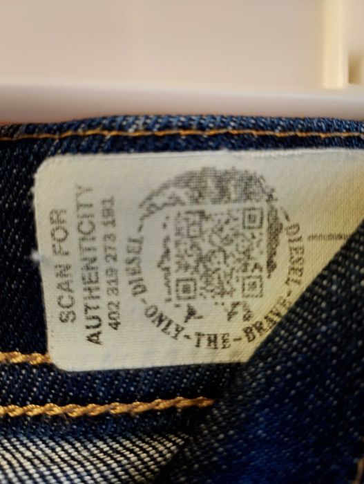 Дънки Diesel Tepphar мъжки като ново, тъмно-сини, размер 30/32