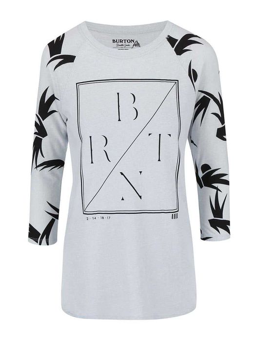 NOU! Tricou cu maneca 3/4 BURTON Morton Raglan