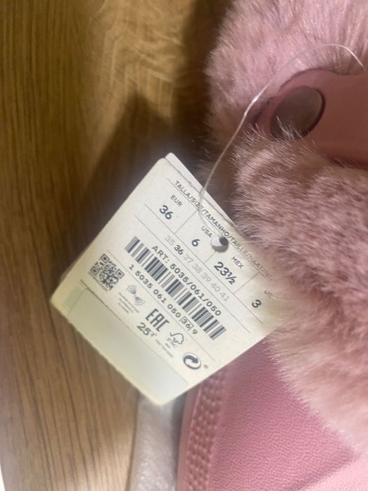 Чехли пантофи джапанки oysho