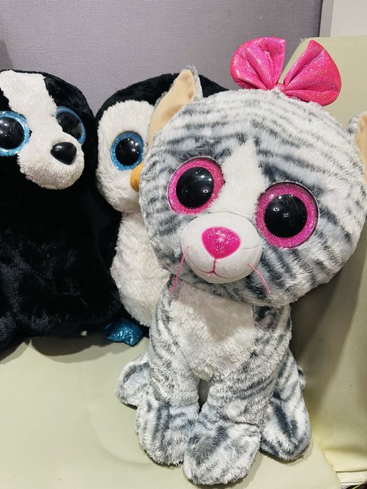 Большие мягкие игрушки TY Beanie Boos (40!) см