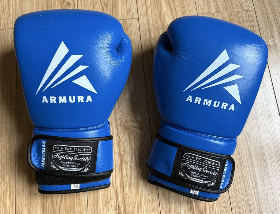 Manusi tibiere fase kickbox Armura