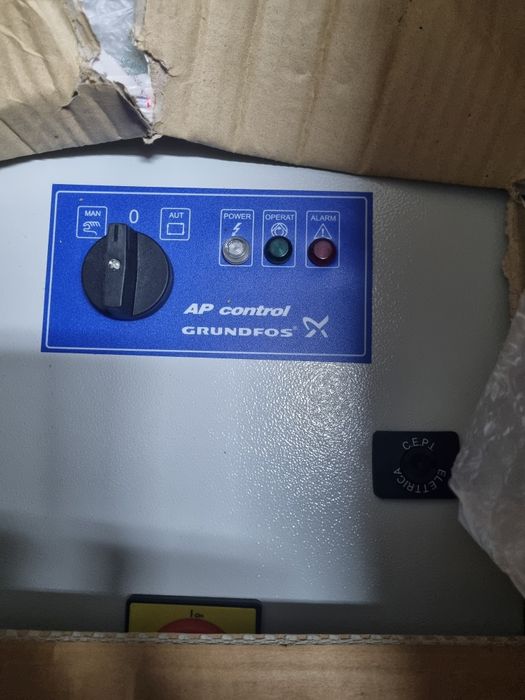 vand 2 pompe cu tocător complete grundfos noi