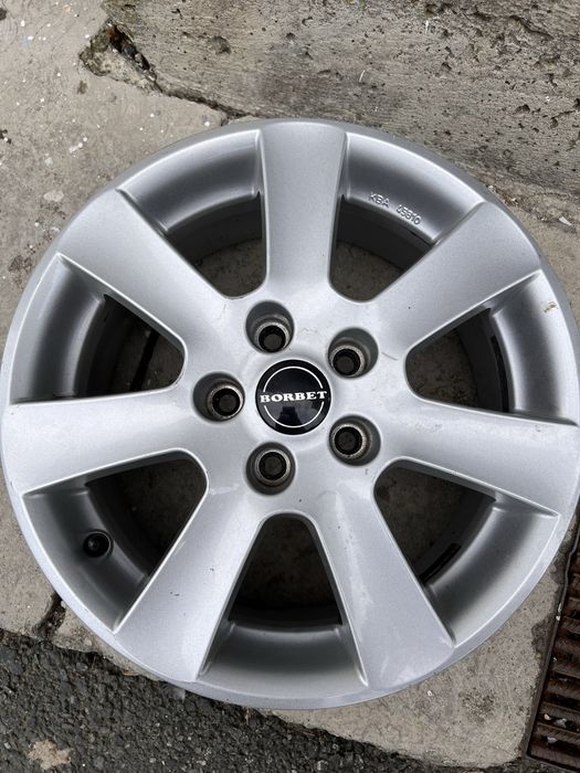 Jante aliaj 16 zoll Borbet 5x110 OPEL/FIAT/ALFA ROMEO