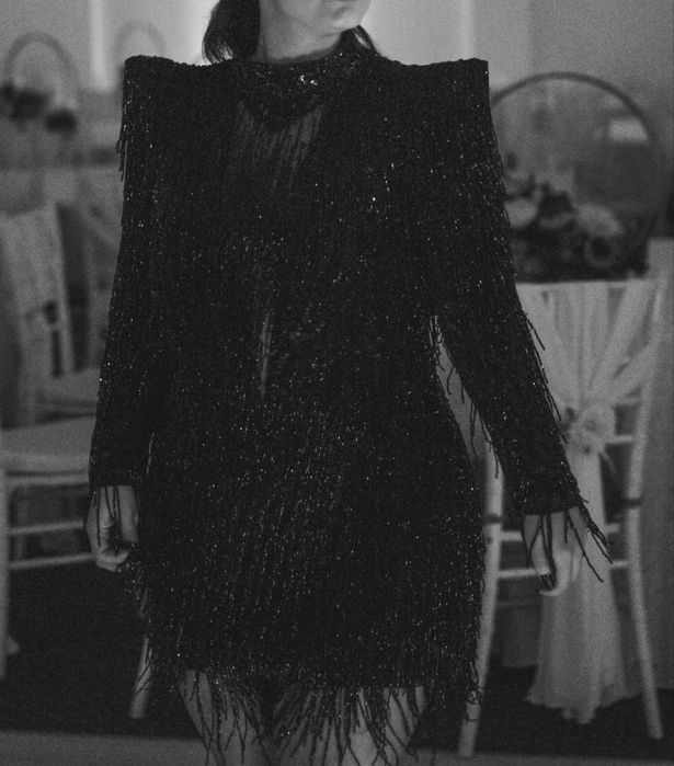 Rochie de seara neagra Luxury