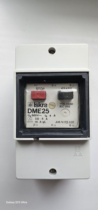 Iskra DME-25 Реле защиты двигателя