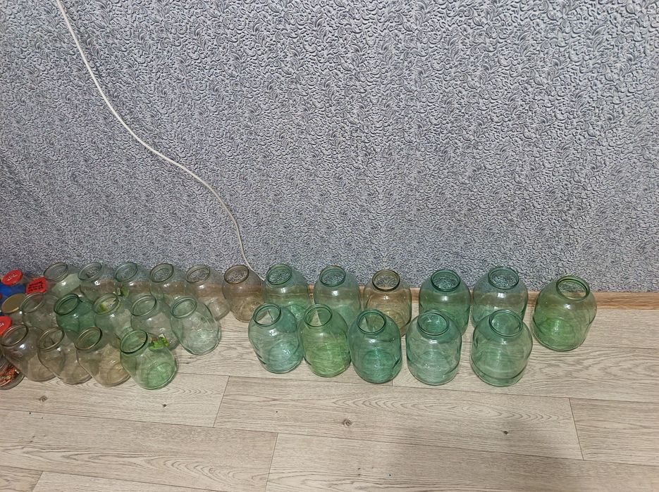 Банки стеклянные 2х,3х