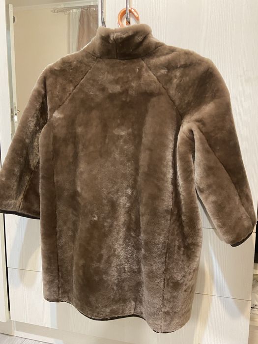 шубка автоледи цвет- карамель