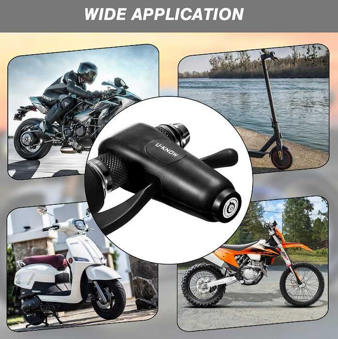 Заключващо устройство с аларма за колело, мотор, мотопед и др.