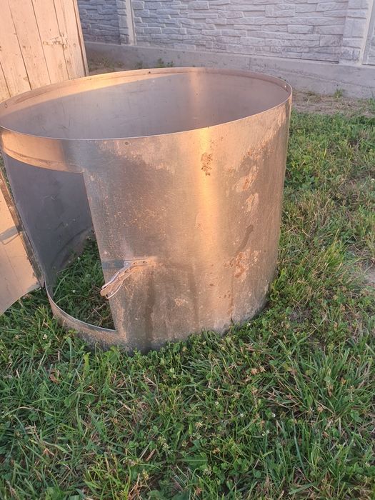 Tambur cu usa din inox