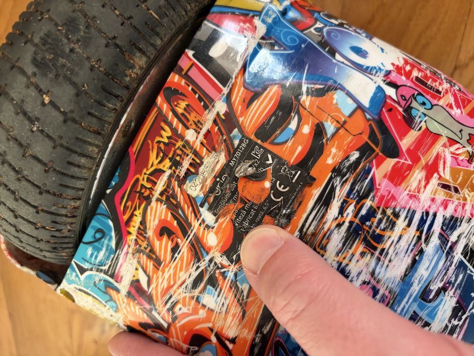 Scooter hoverboard electric Myria, roti 6.5 inchi, geanta inclusa