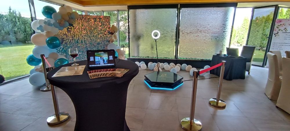 Fum greu Baloane fum Video 360 Cabina Oglinda Cigar Bar Photocorner